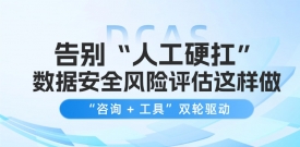 新规落地，你的数据安全风险评估还在靠人工硬扛？
